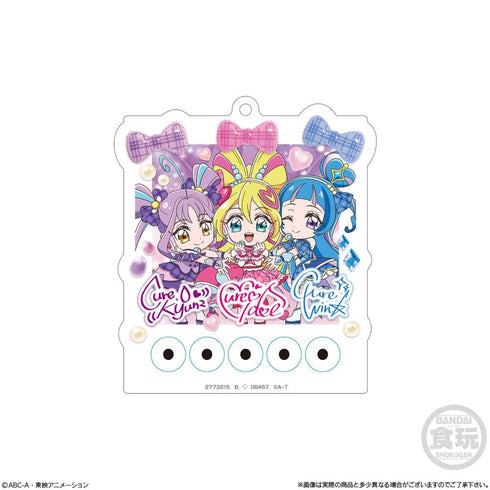 『キミとアイドルプリキュア♪』【食玩】パチパチプリキュアデコネーム【BOX】
